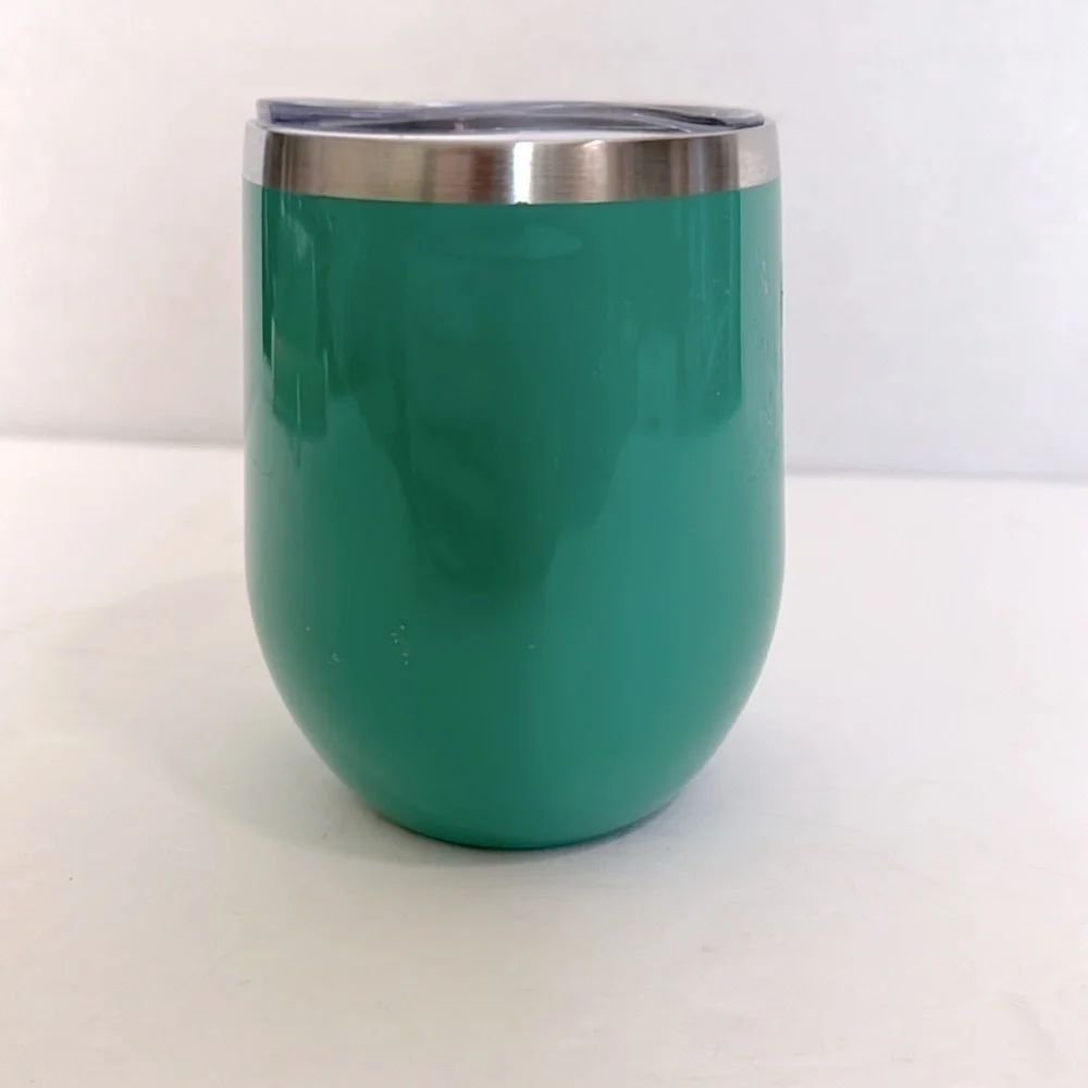 Corkcicle Stemless Rosemary Beach Turquoise Tumbler - 12 oz. BRAND NEW